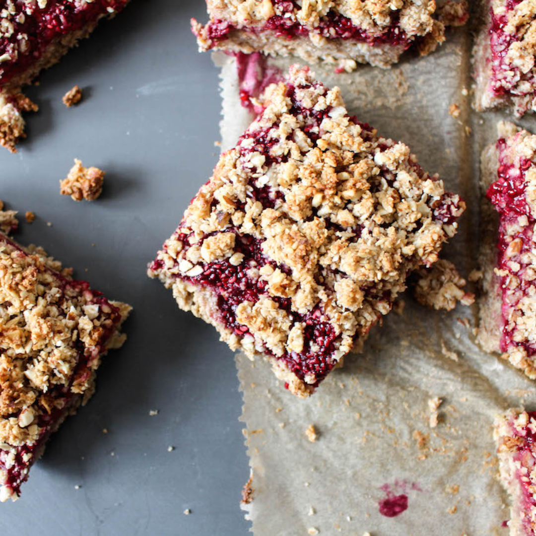 Chia jammy bars – The LittleOak Company SG
