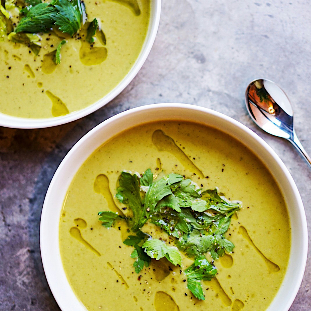 Creamy vegetable soup