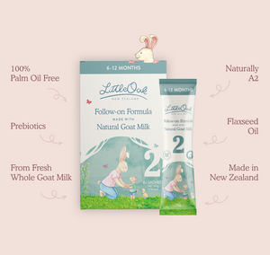 Easy Everyday Sachet Bundle – Natural Goat Milk Follow-on Formula