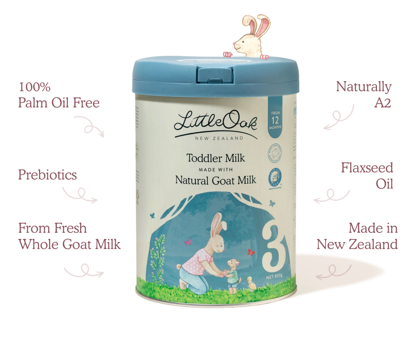9 CLOTHING様　Little Oak 0-6 オーガニック粉ミルク Natural Goat Milk Infant Formula with Olive Oil 0-6 months – The
