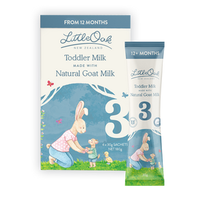 Natural Goat Milk Toddler Milk 6 x 30gm Sachets