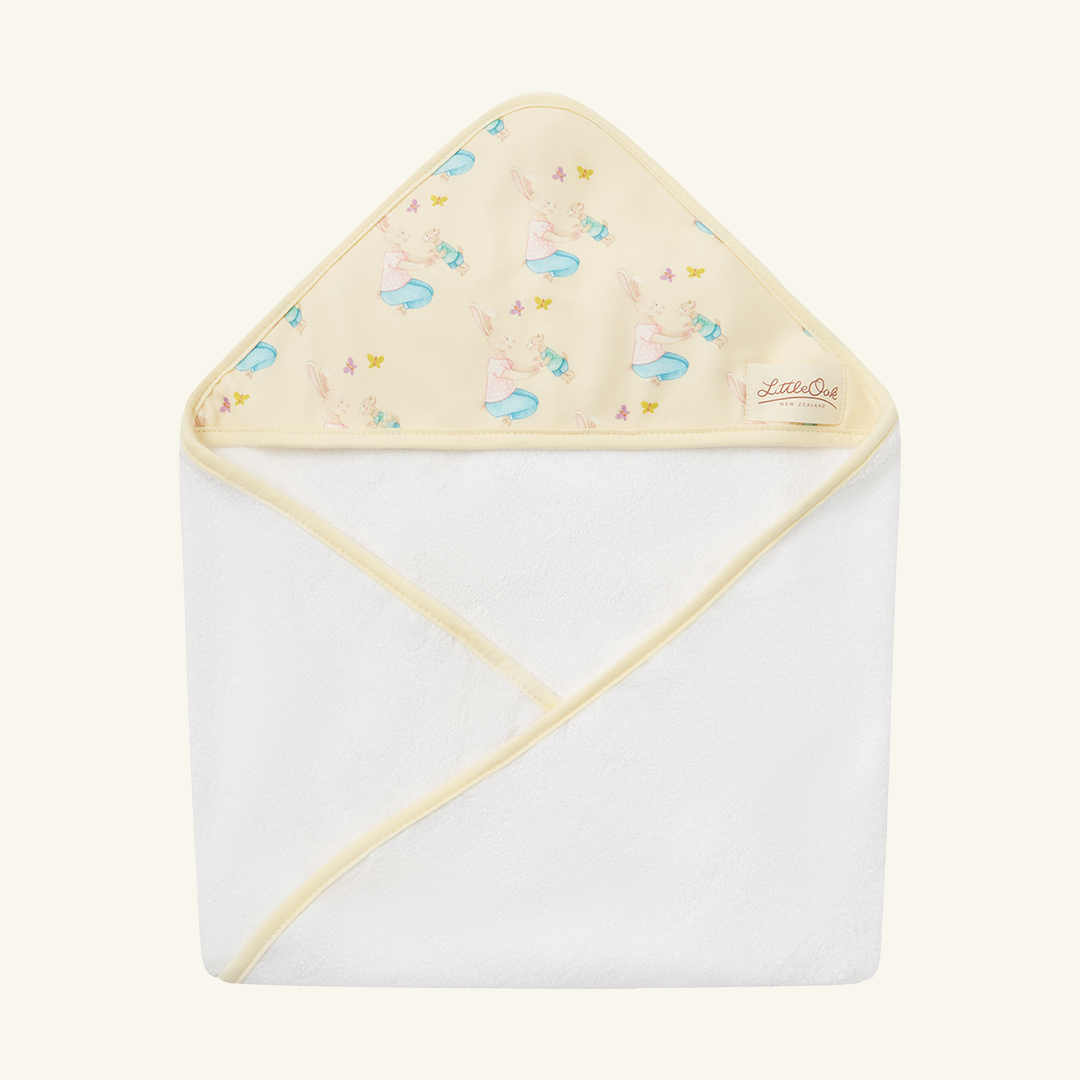 LittleOak Cotton Towel - Butter Cream Yellow