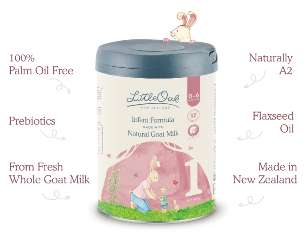 Natural Goat Milk Infant Formula – The LittleOak Company SG